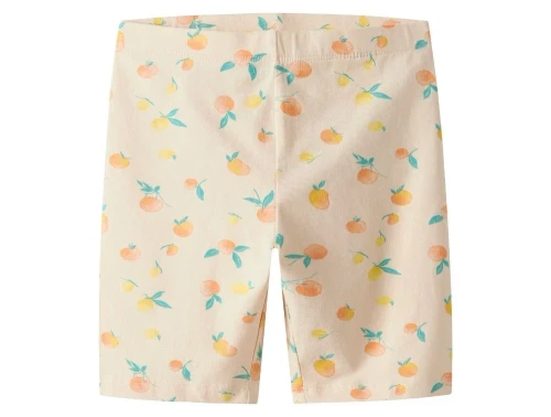 Name It cykelshorts sun kiss med fersken og citron print